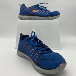 Skechers Sneakers Mens Sz 7 Blue Flex Advantage 2.0 Turbo Surge Memory Foam